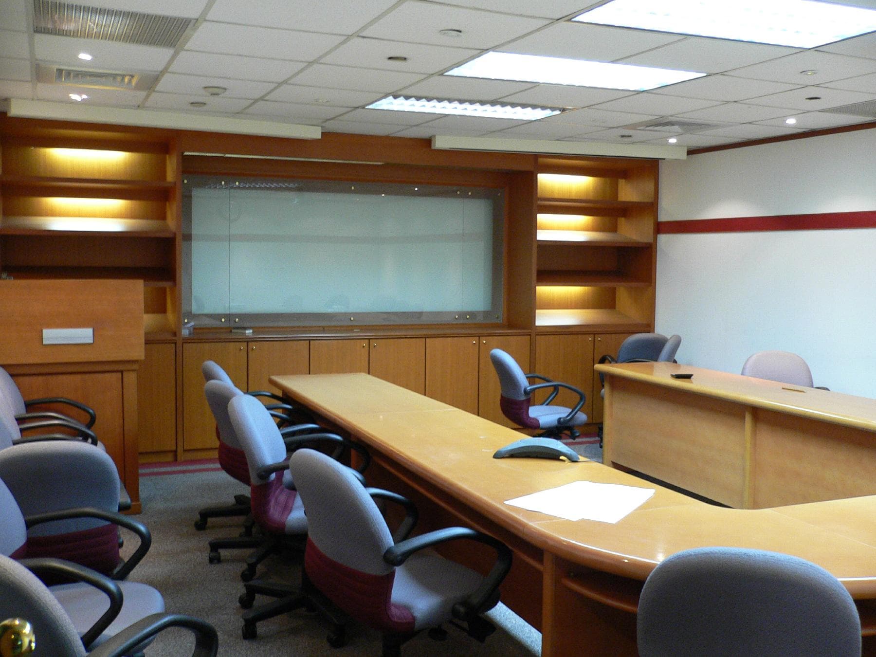 A premium corporate boardroom representing the PI Industries project